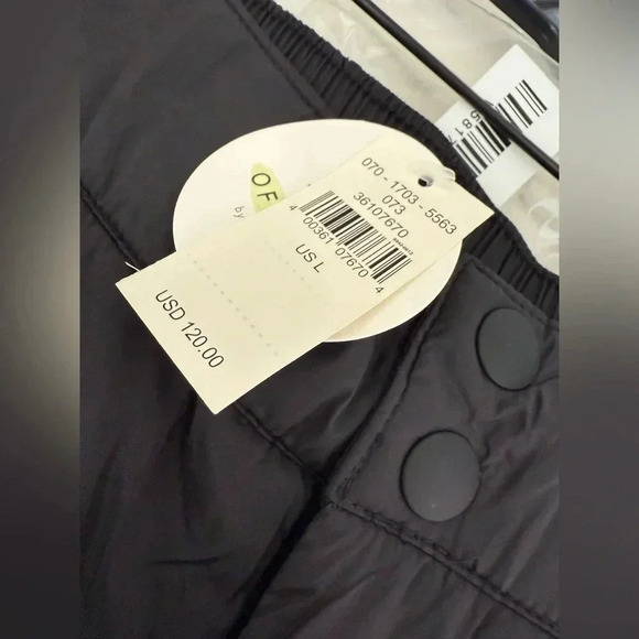 Offline By Aerie Chillside Collection Black Snowpants Size Large NWT - Picture 5 of 6